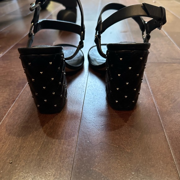 Valentino Rock stud sandals NWT size 36 silver chrome studs - Picture 7 of 9